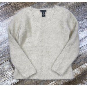 BANANA REPUBLIC Fuzzy Angora Sweater